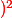 \red)^2